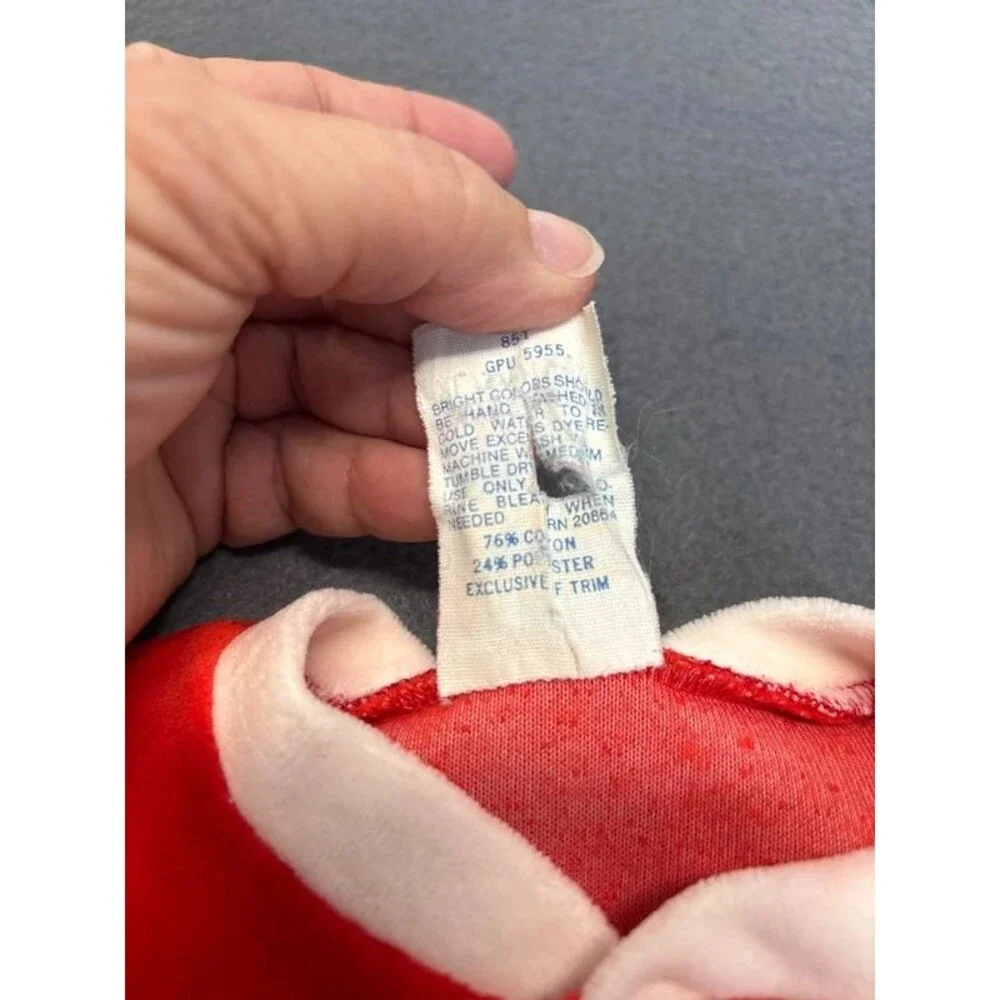 Little Me by Schwab Santa Suit Sleeper Sz XL